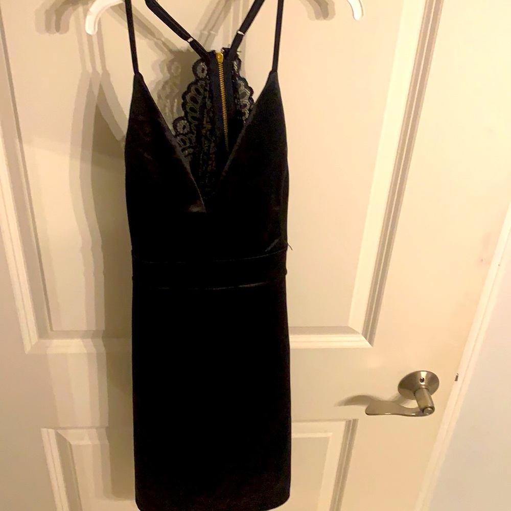 Little black dress with sexy back